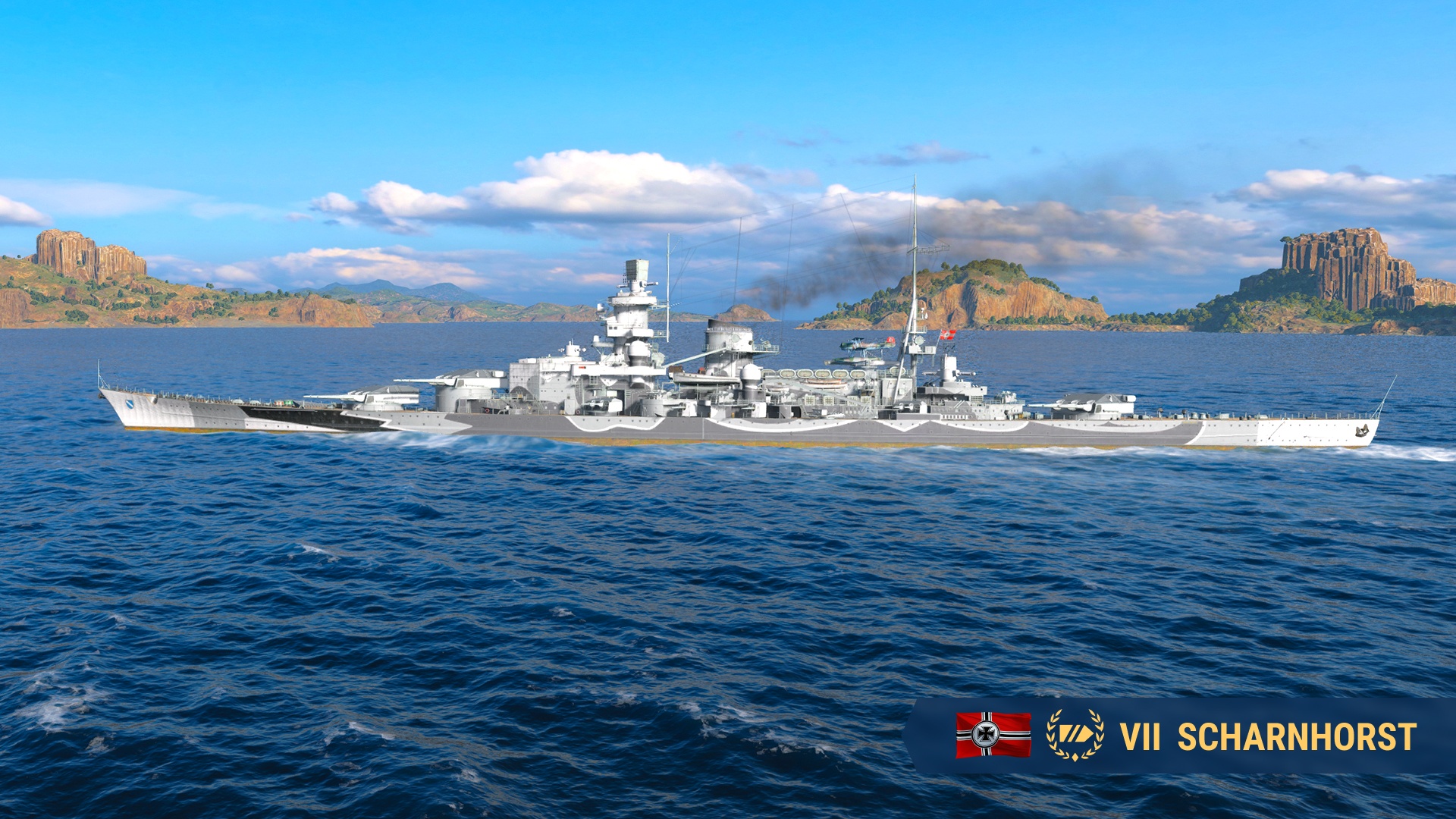 world of warships scharnhorst review