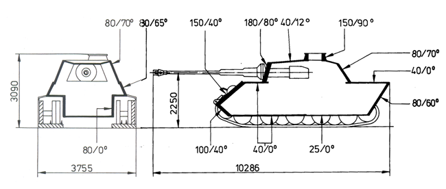 Толщина брони танка тигр. Тигр 2 броня схема. Тигр 2 танк Размеры. Чертёж танка тигр 2. Схема бронирования тигра 2.