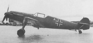 Bf 109 запуск двигателя