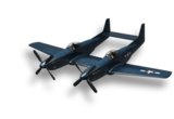 North American F-82E Twin Mustang