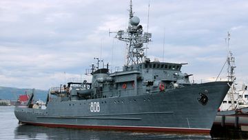 Тральщик 266м морской проекта