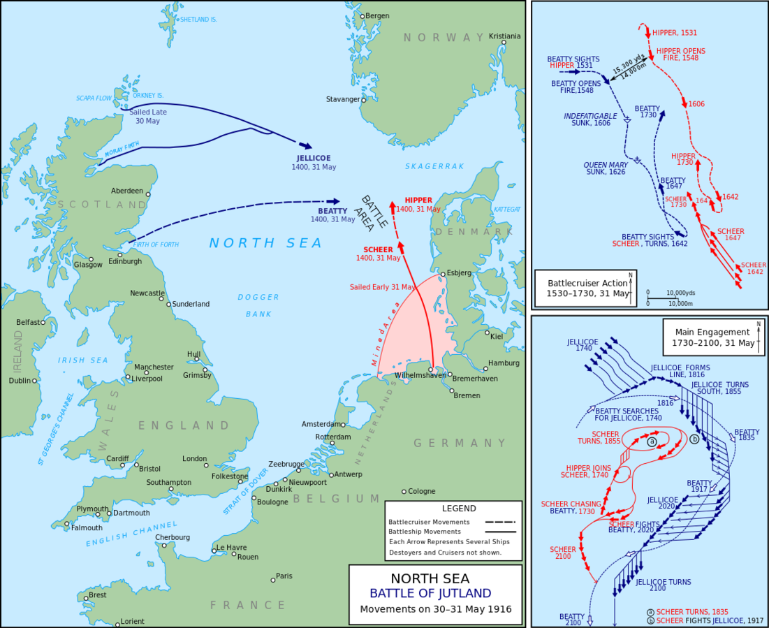 1101px 1134px Map Of The Battle Of Jutland%2C 1916.svg 