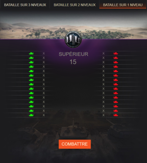 matchmaking chars légers WOT