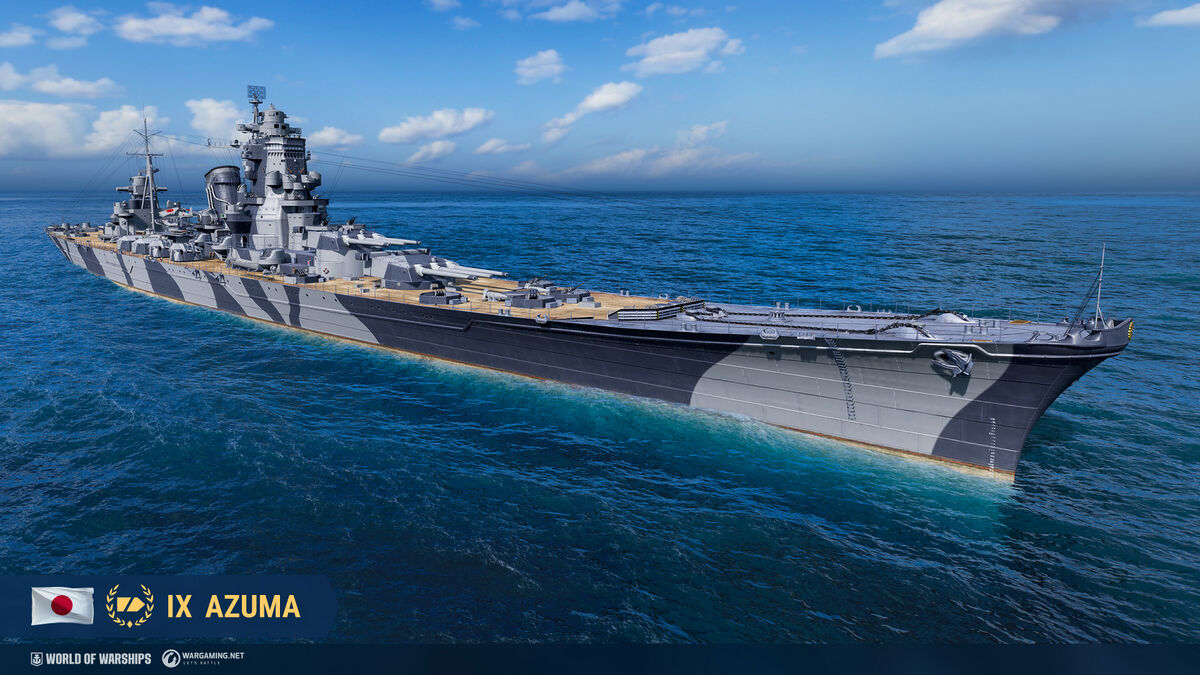 File:Azuma wows main.jpg - Global wiki. Wargaming.net